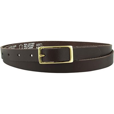 V Vascavi Ledergürtel echt Leder Damengürtel GOLD Schnalle 2 cm breit Hüftgürtel Jeansgürtel Damen Gürtel Casual Jeans schmal business Vascavi Made in Germany (105 cm Gesamtlänge 120 cm, Dunkelbraun) V Vascavi Ledergürtel echt Leder Damengürtel GOLD Schnalle 2 cm breit Hüftgürtel Jeansgürtel Damen Gürtel Casual Jeans schmal business Vascavi Made in Germany (105 cm Gesamtlänge 120 cm, Dunkelbraun)