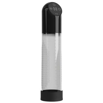 Mister Boner Automatic Penispumpe Transparent/Schwarz 5,8 cm Mister Boner Automatic Penispumpe Transparent/Schwarz 5,8 cm