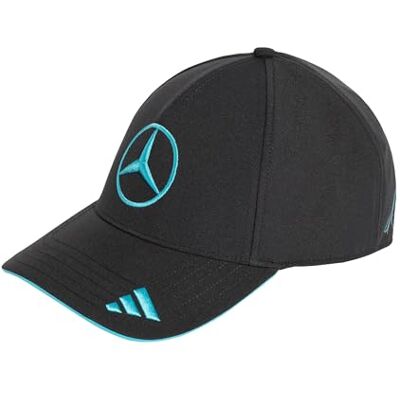 Adidas Unisex Mercedes AMG Petronas Formula 1 Team George Russell Cap, Black, M-L Adidas Unisex Mercedes AMG Petronas Formula 1 Team George Russell Cap, Black, M-L