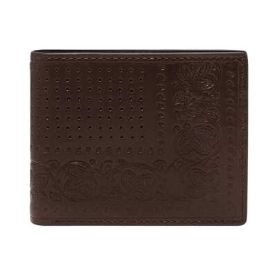 Fossil Derrick Herren Braun Leder Geldbörse, ML4728443 Fossil Derrick Herren Braun Leder Geldbörse, ML4728443