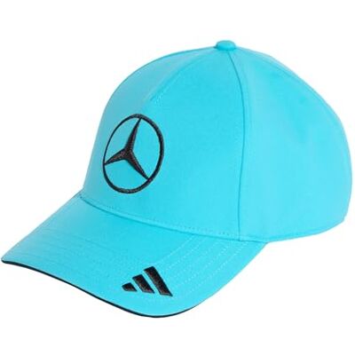 Adidas Unisex Mercedes AMG Petronas Formula 1 Team George Russell Cap, Samba Blue, M-L Adidas Unisex Mercedes AMG Petronas Formula 1 Team George Russell Cap, Samba Blue, M-L