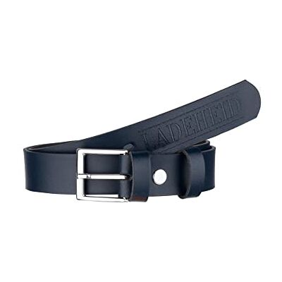 Ladeheid Kinder Gürtel Ledergürtel Mode Accessoire für Kinder Jungen Gürtel mit Schnalle 2,5 cm Breit K1D5 (Navyblau-1/Logo-2, 55 cm (Gesamtlänge 74 cm)) Ladeheid Kinder Gürtel Ledergürtel Mode Accessoire für Kinder Jungen Gürtel mit Schnalle 2,5 cm Breit K1D5 (Navyblau-1/Logo-2, 55 cm (Gesamtlänge 74 cm))