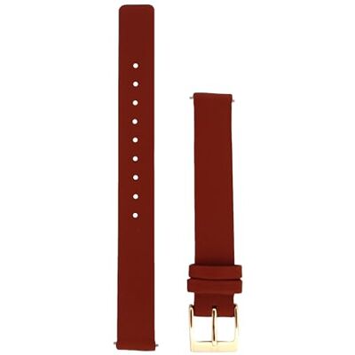 Skagen Uhrenarmbänder für Damen 12mm, Braun Leder, original ersatzband für SKW2147 Skagen Uhrenarmbänder für Damen 12mm, Braun Leder, original ersatzband für SKW2147