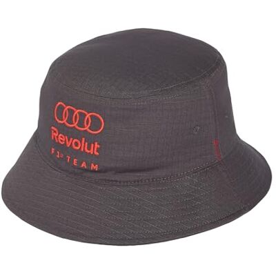 Adidas Unisex Audi REVOLUT Formula ONE Team Mechanics Bucket HAT, Utility Black, M-L Adidas Unisex Audi REVOLUT Formula ONE Team Mechanics Bucket HAT, Utility Black, M-L