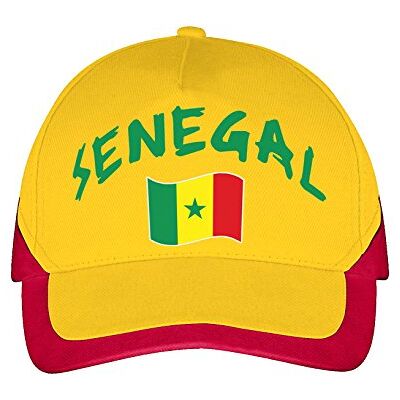 Supportershop Senegal Cap für Herren, Gelb, Größe M Supportershop Senegal Cap für Herren, Gelb, Größe M