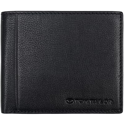TOM TAILOR Bela Herren Geldbörse Querformat RFID Leder Mittelgroß Schwarz TOM TAILOR Bela Herren Geldbörse Querformat RFID Leder Mittelgroß Schwarz