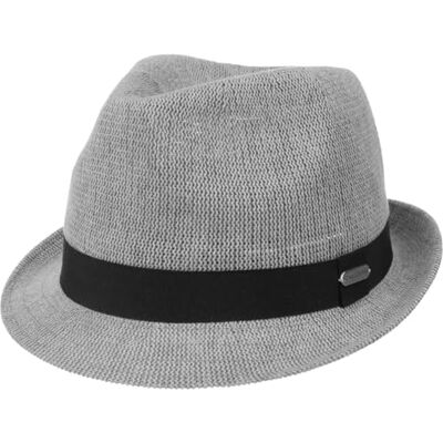 CHILLOUTS Bardolino Sommerhut Herren Sonnenhut Herren Trilby, Strohhut Herren Leicht Faltbar, Hut Herren Sommer Handgefertigt, Panama Hut Atmungsaktiv, grau, L-XL CHILLOUTS Bardolino Sommerhut Herren Sonnenhut Herren Trilby, Strohhut Herren Leicht Faltbar, Hut Herren Sommer Handgefertigt, Panama Hut Atmungsaktiv, grau, L-XL