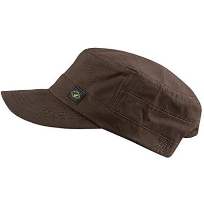 CHILLOUTS EL Paso Hat Military Cap Army Cap Schirmmütze Sommer Kopfbedeckung, Militär Herren Verstellbar, Feldmütze Atmungsaktiv, Mütze Herren mit Schirm mit UPF 50+ UV-Schutz, braun CHILLOUTS EL Paso Hat Military Cap Army Cap Schirmmütze Sommer Kopfbedeckung, Militär Herren Verstellbar, Feldmütze Atmungsaktiv, Mütze Herren mit Schirm mit UPF 50+ UV-Schutz, braun