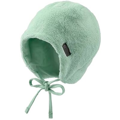 Sterntaler Mütze aus Teddyflausch Unisex Babymütze mit angeschnittenen Ohrenklappen und Bindeband warme Beanie, gefüttert mit Baumwollfleece Erstlingsmütze steingrün, 41 Sterntaler Mütze aus Teddyflausch Unisex Babymütze mit angeschnittenen Ohrenklappen und Bindeband warme Beanie, gefüttert mit Baumwollfleece Erstlingsmütze steingrün, 41