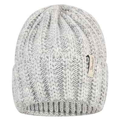 Sterntaler Strickmütze mit Umschlag und Rippstruktur – Unisex Baby- und Kinder-Mütze für kühle Tage – warme und atmungsaktive Strickmütze – bequem und langlebig, Silber Melange, Größe 49 Sterntaler Strickmütze mit Umschlag und Rippstruktur – Unisex Baby- und Kinder-Mütze für kühle Tage – warme und atmungsaktive Strickmütze – bequem und langlebig, Silber Melange, Größe 49