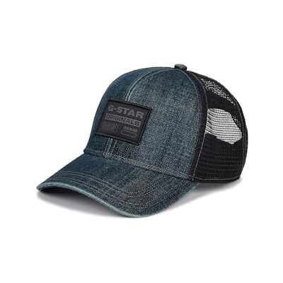 G-STAR Men's Denim Embro Trucker Baseball Cap, Blue, Einheitsgröße G-STAR Men's Denim Embro Trucker Baseball Cap, Blue, Einheitsgröße