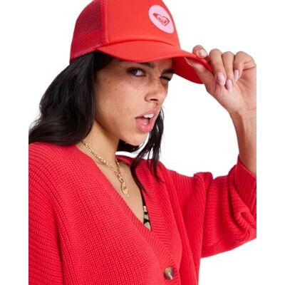 Roxy Trucker Cap Brighter Day Damen Rot Roxy Trucker Cap Brighter Day Damen Rot