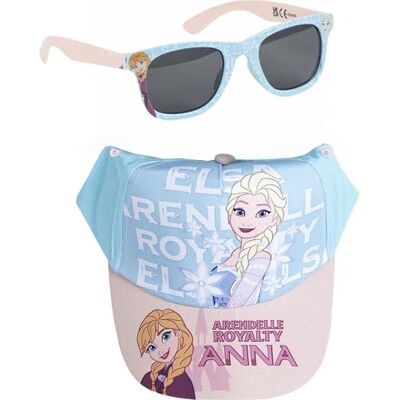 CERDÁ LIFE'S LITTLE MOMENTS Unisex Disney-Kappe und-Brille, Kinder, originelles, verstellbares und leichtes Design, ideal für Sommer Sonnenschutz Baseballkappe, Gorra + Gafas Frozen, Einheitsgröße CERDÁ LIFE'S LITTLE MOMENTS Unisex Disney-Kappe und-Brille, Kinder, originelles, verstellbares und leichtes Design, ideal für Sommer Sonnenschutz Baseballkappe, Gorra + Gafas Frozen, Einheitsgröße