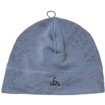 Odlo Unisex Mütze Polyknit WARM ECO Reflective, Folkstone Gray, Odlo Unisex Mütze Polyknit WARM ECO Reflective, Folkstone Gray,