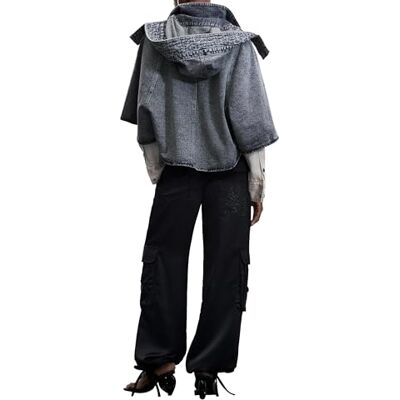 Desigual Damenschal, Schwarz, Einheitsgröße Desigual Damenschal, Schwarz, Einheitsgröße