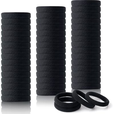 vonsera Haargummi Damen, Haargummis für Damen und Mädchen, Haargummi Schwarz für Pferdeschwanz, Haargummis Klein für Glattes Haar und Lockiges Haar Haarband Anti Frizz (200, Schwarz) vonsera Haargummi Damen, Haargummis für Damen und Mädchen, Haargummi Schwarz für Pferdeschwanz, Haargummis Klein für Glattes Haar und Lockiges Haar Haarband Anti Frizz (200, Schwarz)