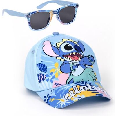 CERDÁ LIFE'S LITTLE MOMENTS Disney-Kappe und -Brille, Unisex, für Kinder, originelles, verstellbares und leichtes Design, ideal für den Sommer und als Sonnenschutz CERDÁ LIFE'S LITTLE MOMENTS Disney-Kappe und -Brille, Unisex, für Kinder, originelles, verstellbares und leichtes Design, ideal für den Sommer und als Sonnenschutz