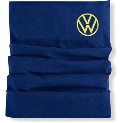 Volkswagen 5H0084303A Multifunktionstuch Schal Tuch Mund-Nasen-Schutz Halstuch Kopftuch Loop, blau Volkswagen 5H0084303A Multifunktionstuch Schal Tuch Mund-Nasen-Schutz Halstuch Kopftuch Loop, blau