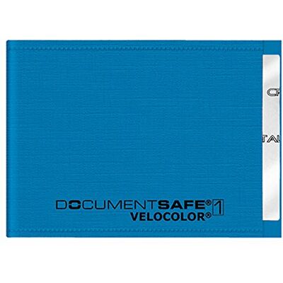 VELOFLEX 3271351 Document Safe Kartenhülle, Kreditkartenhülle, RFID/NFC-Schutz, RFID-Blocker, 90 x 63 mm, blau, 1 Stück VELOFLEX 3271351 Document Safe Kartenhülle, Kreditkartenhülle, RFID/NFC-Schutz, RFID-Blocker, 90 x 63 mm, blau, 1 Stück
