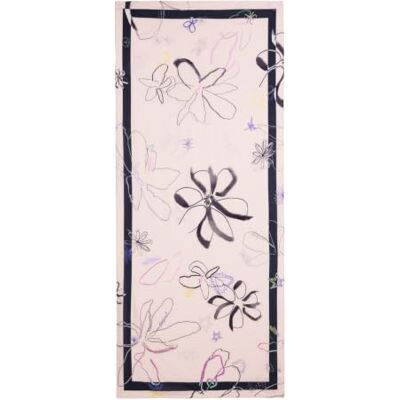 Desigual Tuch Fou Fabric Rectangle Foulard Beige Crude creme Desigual Tuch Fou Fabric Rectangle Foulard Beige Crude creme