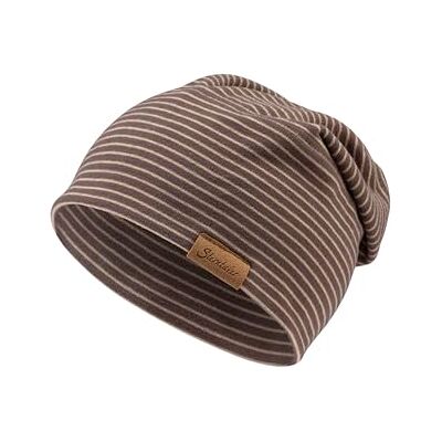 Sterntaler Beanie mit feinem Streifen Unisex Baby und Kinder Mütze aus weichem Microfleece Mütze mit und ohne Umschlag tragbar Übergangsmütze dunkelgrau, 51 Sterntaler Beanie mit feinem Streifen Unisex Baby und Kinder Mütze aus weichem Microfleece Mütze mit und ohne Umschlag tragbar Übergangsmütze dunkelgrau, 51