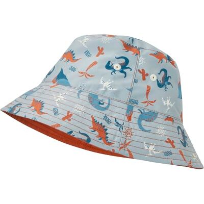 Playshoes Jungen UV-Schutz Fischerhut Bademütze Kopfbedeckung, Dino Allover,53 Playshoes Jungen UV-Schutz Fischerhut Bademütze Kopfbedeckung, Dino Allover,53