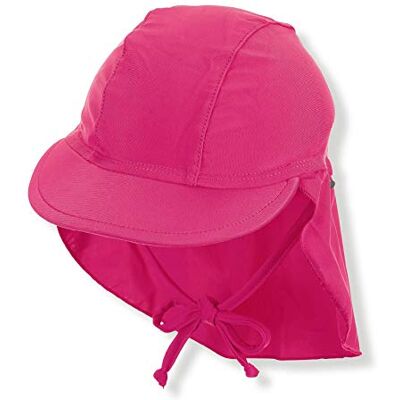 Sterntaler Mädchen Schirmmütze mit Nackenschutz, UV-Schutz 50+, Alter: 12-18 Monate, Größe: 49, Farbe: Magenta Sterntaler Mädchen Schirmmütze mit Nackenschutz, UV-Schutz 50+, Alter: 12-18 Monate, Größe: 49, Farbe: Magenta