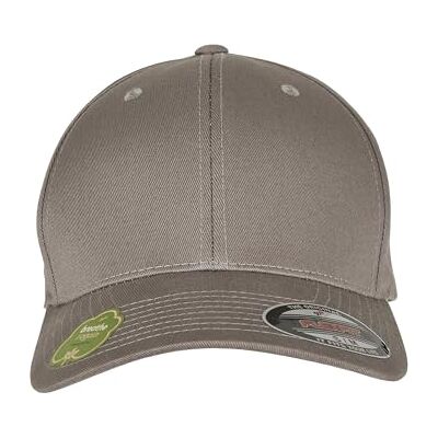Flexfit Unisex-Adult 6277OC- Organic Cotton Baseball Cap, Pale Grey, L/XL Flexfit Unisex-Adult 6277OC- Organic Cotton Baseball Cap, Pale Grey, L/XL