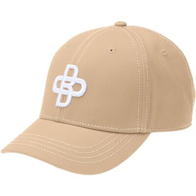 Oblack Herren Baseball Dark Beige Peach Baseballkappe, One Size Oblack Herren Baseball Dark Beige Peach Baseballkappe, One Size