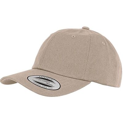 Flexfit Unisex 6245CM-Low Profile Cotton Twill Kappe, khaki,Einheitsgröße Flexfit Unisex 6245CM-Low Profile Cotton Twill Kappe, khaki,Einheitsgröße