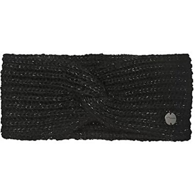 Tamaris Damen ZENS Winter-Stirnband, Jet Black, OneSize Tamaris Damen ZENS Winter-Stirnband, Jet Black, OneSize