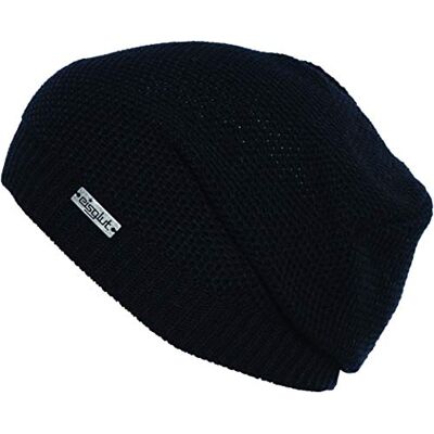 Eisglut Unisex Zinal Strickmütze, Schwarz, Einheitsgröße EU Eisglut Unisex Zinal Strickmütze, Schwarz, Einheitsgröße EU