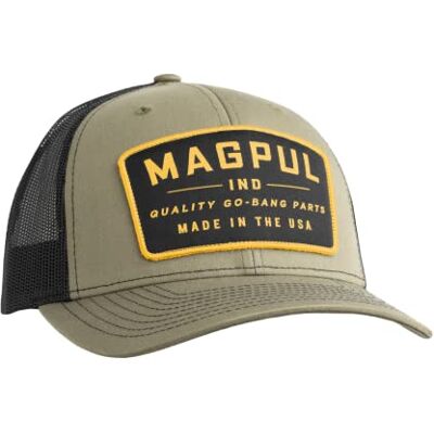 Magpul Unisex Trucker Hat Snap Back Baseball Cap, One Size Fits Most Baseballkappe, Go Bang Olive, Einheitsgröße Magpul Unisex Trucker Hat Snap Back Baseball Cap, One Size Fits Most Baseballkappe, Go Bang Olive, Einheitsgröße