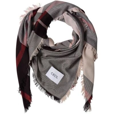 Cecil Damen 5706794 Kariertes Tuch mit feinen Fransen (1er Pack) Cecil Damen 5706794 Kariertes Tuch mit feinen Fransen (1er Pack)