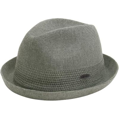 CHILLOUTS Yala Hat, grau, L-XL Pork Pie Trilby Mix Hut Herren, Unisex Sommerhut, Hochwertiger Trilby Leicht, Stilvoller Pork Pie Herren Verstellbar, Hut Männer Elegant CHILLOUTS Yala Hat, grau, L-XL Pork Pie Trilby Mix Hut Herren, Unisex Sommerhut, Hochwertiger Trilby Leicht, Stilvoller Pork Pie Herren Verstellbar, Hut Männer Elegant