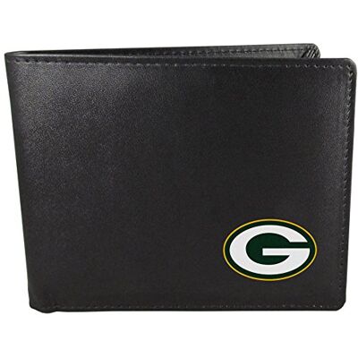Siskiyou NFL Sports Herren Geldbörse Green Bay Packers, zweifach gefaltet, Einheitsgröße, Schwarz Siskiyou NFL Sports Herren Geldbörse Green Bay Packers, zweifach gefaltet, Einheitsgröße, Schwarz
