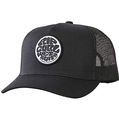 Rip Curl Herren Trucker Hat, Mesh Back Cap Snapback for Men, Adjustable Baseballkappe, Black Icon 241, Einheitsgröße Rip Curl Herren Trucker Hat, Mesh Back Cap Snapback for Men, Adjustable Baseballkappe, Black Icon 241, Einheitsgröße
