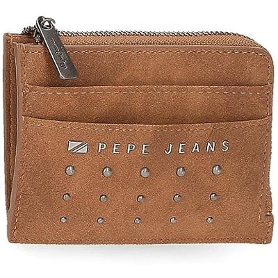 Pepe Jeans Holly Kartenetui Braun 11,5x8x1,5 cm Kunstleder, braun, Talla única, kartenetui Pepe Jeans Holly Kartenetui Braun 11,5x8x1,5 cm Kunstleder, braun, Talla única, kartenetui