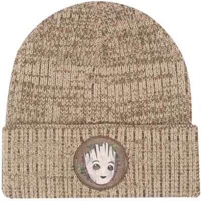 I Am Groot Baby Groot Mütze (Einheitsgröße) (Beige), beige I Am Groot Baby Groot Mütze (Einheitsgröße) (Beige), beige