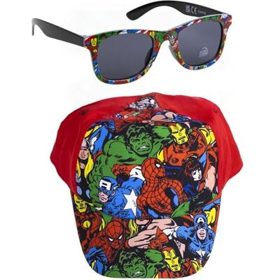 CERDÁ LIFE'S LITTLE MOMENTS Unisex Spiderman-kappe Und -Brille, Kinder, Originelles Design, Verstellbar Leicht, Ideal Für Sommer Sonnenschutz Baseballkappe, Avengers, Einheitsgröße EU CERDÁ LIFE'S LITTLE MOMENTS Unisex Spiderman-kappe Und -Brille, Kinder, Originelles Design, Verstellbar Leicht, Ideal Für Sommer Sonnenschutz Baseballkappe, Avengers, Einheitsgröße EU