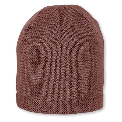 Sterntaler OCS Strickmütze Klassische Babymütze aus Baumwollgarn (Bio) Unisex Übergangsmütze ab Geburt Basic Kopfbedeckung Beanie Mütze einfarbig Größe 43, Farbe dunkelrot Sterntaler OCS Strickmütze Klassische Babymütze aus Baumwollgarn (Bio) Unisex Übergangsmütze ab Geburt Basic Kopfbedeckung Beanie Mütze einfarbig Größe 43, Farbe dunkelrot