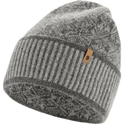 Fjällräven Unisex Snow Mütze, Grey, One Size Fjällräven Unisex Snow Mütze, Grey, One Size