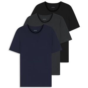 Boss Hugo Herren T-Shirt Rn 3p Co T-Shirt, Open Blue 497, XL Boss Hugo Herren T-Shirt Rn 3p Co T-Shirt, Open Blue 497, XL