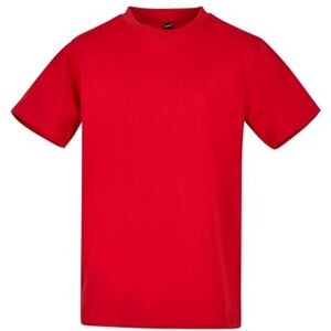 Build Your Brand Kinder T Shirt Basic – Rundhals Kurzarm Tee aus Baumwolle mit klassischer Passform für Alltag Schule Sommer und Freizeit Outfits,Cityred,146-152 Build Your Brand Kinder T Shirt Basic – Rundhals Kurzarm Tee aus Baumwolle mit klassischer Passform für Alltag Schule Sommer und Freizeit Outfits,Cityred,146-152