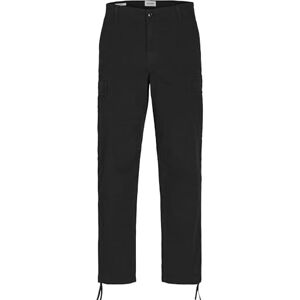 JACK & JONES Herren Cargohose Jpstace Jjtucker AMA Noos, Schwarz/Details: Solide., 33W / 32L JACK & JONES Herren Cargohose Jpstace Jjtucker AMA Noos, Schwarz/Details: Solide., 33W / 32L
