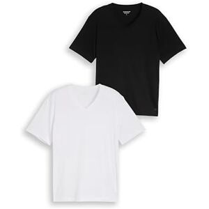 TOM TAILOR T-Shirts mit V-Ausschnitt im 2er-Pack TOM TAILOR T-Shirts mit V-Ausschnitt im 2er-Pack