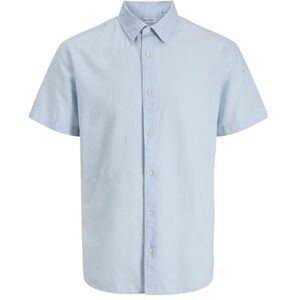 JACK & JONES Jjebreeze Linen Blend Shirt S/S Sn Pls Plus Size JACK & JONES Jjebreeze Linen Blend Shirt S/S Sn Pls Plus Size