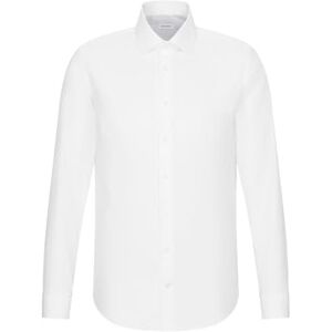 Seidensticker Herren Mens Slim Longsleeve Cotton Businesshemd, Weiß(666244), 41 EU Seidensticker Herren Mens Slim Longsleeve Cotton Businesshemd, Weiß(666244), 41 EU