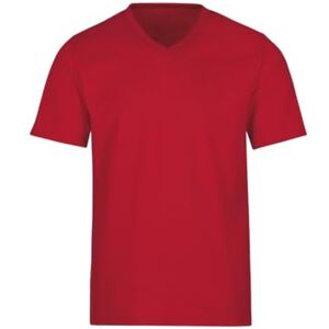 Trigema Herren T-Shirt 637203, Gr. XXXX-Large, Rot (kirsch 036) Trigema Herren T-Shirt 637203, Gr. XXXX-Large, Rot (kirsch 036)