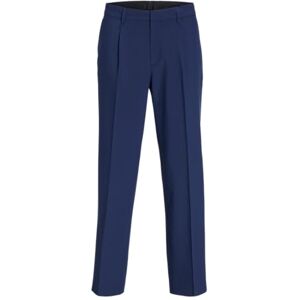 JACK & JONES JACK&JONES Herren JPRBUSHWICK Harry Trouser Relaxed Anzughose, Medieval Blue/Fit:Relaxed FIT, 48 JACK & JONES JACK&JONES Herren JPRBUSHWICK Harry Trouser Relaxed Anzughose, Medieval Blue/Fit:Relaxed FIT, 48